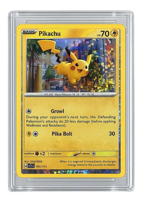 Pikachu, graded grail in JupiPacks 014