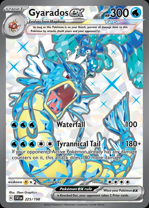 Gyarados ex, chase card