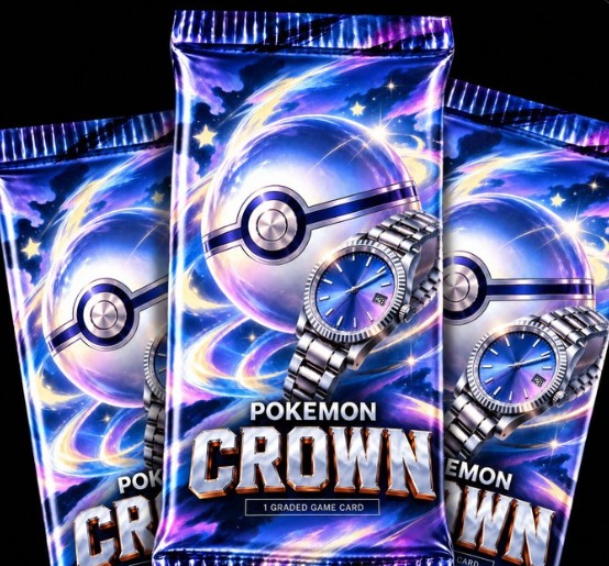 Pokémon Crown pack artwork from Jupiter